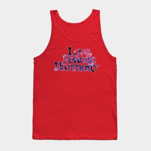 Love, Peace & Harmony (var1) Tank Top